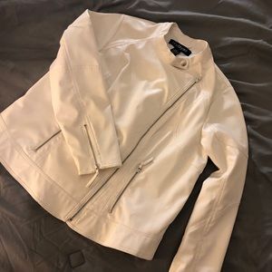 Pretty🌸 vegan-leather jacket by Lane Bryant